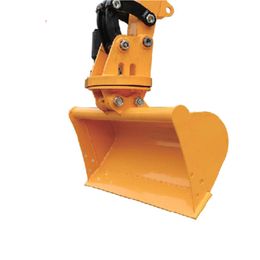 Rotating excavator bucket - mini excavator accessory