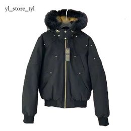 Mooses Knuckle Mooses Knuckle Jacket Down Men's Designer Down Jacket Winter Jackets Mens Womens Windbreaker His-and-hers Fashion Thermal Mooses White Fox Down 725