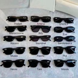 2023 Top Quality Brand GM Sunglasses Women Gentle Design Sunglass Fashion Lady Elegant Eyewear Men Vintage Sunnies Oculos UV400218x