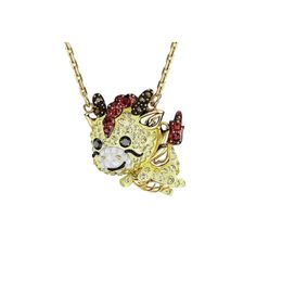 Swarovskis Necklace Designer Luxury Fashion Women Original Quality New Dragon Year Red Rope Bracelet Asymmetric Earrings Jumping Heart Lock Bone Chain