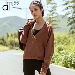 Mens Hoodies Sweatshirts Outfits Lu Lemon Al Clothes Sportswear Fitness Casual Wear Womens Outdoor Running Exercise Sweatshirt Hoodie Coat HommM93M