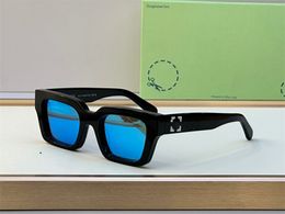 Polarised off white glasses designer sunglasses for mens cool hot fashion classic frame luxury eyewear man sun glasses UV400 856
