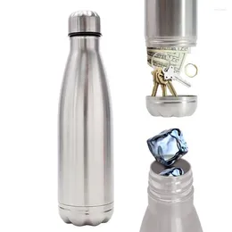 Water Bottles Coffee Mug Outdoor Drink Bottle Stainless Steel Family Mugs Camping Beer Insulated Travel Cup For Cocktails