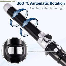 25/28/32mm Ceramic Barrel Curlers Automatic Rotating For Iron Curling Wands Waver Hair Styling Appliances 240119