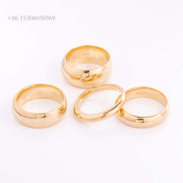 Fashion Hip Hot 10K Yellow Solid Without Stone 5Mm Width Gold Ring Designs For Boys