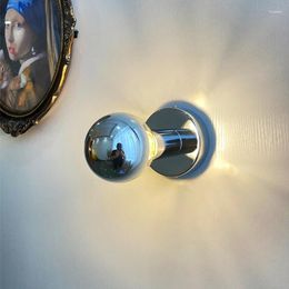 Wall Lamp Metallic Small Retro Corridor Aisle Ceiling Light Personalized Creative Decorative Lamps