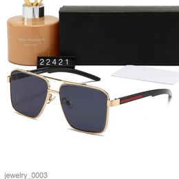 Designer Sunglass Fashion Sunglasses Classic Brand Triangular Women Men Sun glass Goggle Adumbral 6 Colour Option Eyeglasses Beach Outdoor I7MU