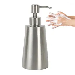 Liquid Soap Dispenser Lotion Pump Bottles Stainless Steel Containers For Shampoo 350ml Capacity Toiletries Lotions