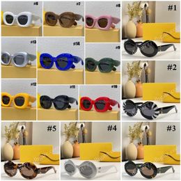 High-quality Fashion Round Frame Sunglasses With Gold Metal Logo for Women or Men279D