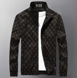 Light Luxury 2024 Spring and Autumn New Jackets European Fashion Personalized Printed Casual Flip Collar Slim Fit and Handsome Coat