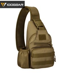 Carrier Idogear Tactical Usb Shoulder Bag Sling Pack Chest Bag Crossbody Daypack Hiking Camo Travelling Single Shoulder Bags 3527