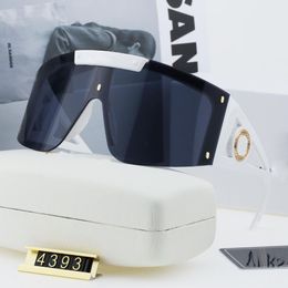 Luxury Sunglasses For women and men unisex Half Frame Coating Lens mask popular Fiber Legs Summer classic Style254r