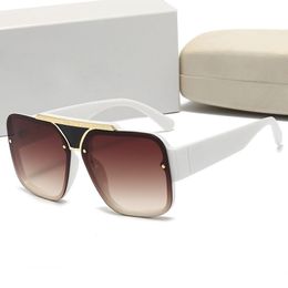luxury fashion mens sunglasses eyewear Latest sun glasses men style UV400 shade square frame Metal package driving eyeglasses 8687269P