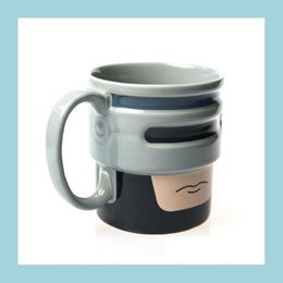 Mugs Robocup Mug Robocop Style Coffee Tea Cup Gifts Gadgets T200506 Drop Delivery Home Garden Kitchen Dining Bar Drinkware Dhy0G234S