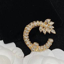 Fashion Woman Brooches Design Luxury Diamod Brooch For Wild Gift Brooches Accessories Supply