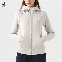 Mens Hoodies Sweatshirts Outfits Lu Jacket Hoody Align Tshirt Al New Sport Lemons Hooded Outdoor Casual Womens Training Fitness Thickened and Warm4XQI