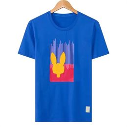 Mens T-Shirts women T-Shirts Psychoes Bunnies Cotton T Shirt Fashion Letter Casual Summer Printing Short Sleeve couple Casual outdoor high Quality t shirt 2E19
