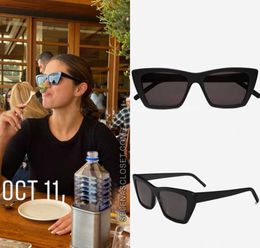hot 276 Mica polarized designer sunglasses for lady ladies top original retro eyewear cat uv400 protect lenses aesthetic glasses