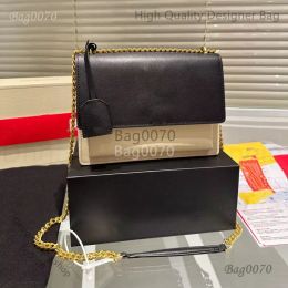 designer bag tote bag Saddle Luxury Designer Oblique Women Body Thread Two Colours Lattice Plain Vintage Genuine Leather Handbags Flap Envelope bag