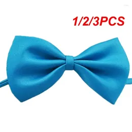 Dog Apparel 1/2/3PCS Pet Collar Stylish Adorable Durable Neck Tie With Adjustable Strap Cat Bow Grooming