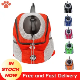 Carriers Durable Pet Dog Carriers Bag Comfortable Carrying For Small Cat Dog Backpack Travel Breathable Mesh Pet Backpack Dog Carrier Bag