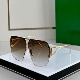 oversized sunglasses top metal frame womens mens luxury eyewear simple popular style versatile outdoor protection eyeglasses Class276C