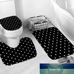 Top Nordic Simple Ins Toilet Lid Cover Girl Good-looking Cosmetic Room Toilet U-Shaped Floor Mat