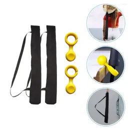 Raincoats Travel Tote Bags Folding Storage Umbrella Holder Polyester Water Absorption Protective Cover