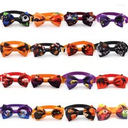 Dog Apparel 30/50 Pcs Dogs Pets Accessories Supplies Halloween Cat Collar Bow Ties Necktie Holiday Party Bowtie