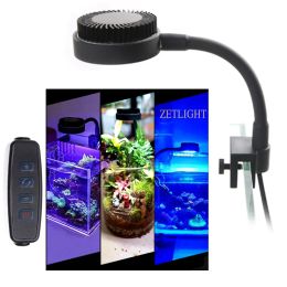 Lightings Zetlight LED light M1 1050 1020 LED Full Spectrum Nano Small Aquarium Fish Tank Sea Water Saltwater Marine Coral Reef LED Light