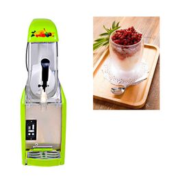 frozen drink machine blender mix soft slushy frozen drink 2 tank slushee commercial ice slush machine for sale