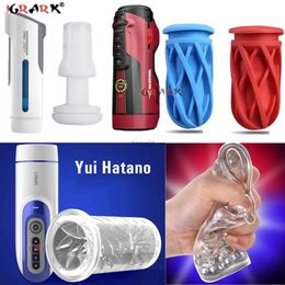 Masturbators 13 Types Vagina Anus Oral Inner Part Leten Series Male Masturbator Aircraft Cup Interior Replacement Accessory Sex Toys for Men