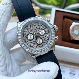 ZF Factory Made Designer Roless Brand watch Live Broadcast Network Celebrity The same brand role three eye ghost face mechanical my with original box pyj