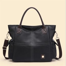 New arrival european and american style womens Tote Bag fashion PU leather handbags Ladies casual shopping totes Large capacity sh317m