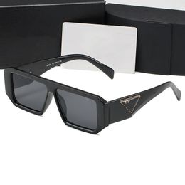 Designer Sunglasses Fashion Rectangle Sunglasses for Women Men Travelling Goggle 6 Colours Eyeglasses