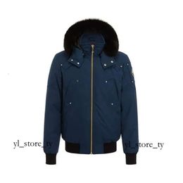 Mooses Knuckle Down Jacket Men's Fur Collar Parka Winter Waterproof White Duck Coat Cloak Fashion Men and Women Couples Mooses Knuckle Jacket White Fox Jackets 3750