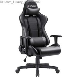 Other Furniture Gaming Chair Racing Computer Chair Office Desk Chair Adjustable Swivel High Back Carbon Fiber Style Leather Executive Ergonomic Q240129