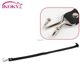 Bondage IKOKY Nose Hook SM Bondage Elastic Strap Adjustable Role Playing Unisex Force Rise Sex Toy for Couples Adult Product