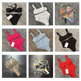 Sexy bikini women famous 2024 tops Swimsuits Ladies Bathing Suits Swim Wear Beach Woman Swimwears Luxury brands swimwear bikinis Geometric printed clothes