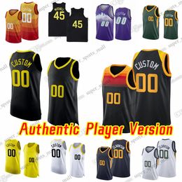 Custom Player Version Basketball 20Collins Jerseys AU Stitch 2 Collin 00 Clarkson Sexton 23 Lauri 41 Kelly Markkanen Olynyk 5 Talen Horton-Tucker 0 Taylor Hendricks