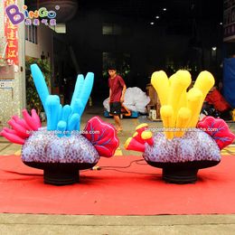 1.5mH 5ft high wholesale Free Express display inflatable seaweed with lights blow up ocean animal balloons for party event stage decoration toys sports