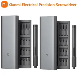 Smart Home Control 2024 Xiaomi Mijia Electrical Precision Screwdriver Kit Type-C Rechargeable 2 Gear Torque 400 Screw S2 Steel Bit