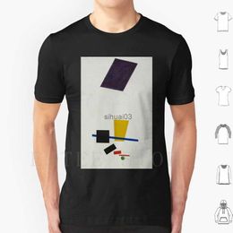 Men's T-Shirts Kazimir Malevich-Painterly Realism Of A Football Player Colour Masses In The 4Th Dimension ( 1915 ) T Shirt Diy Big Size 100%