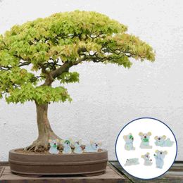 Garden Decorations 6 Pcs Models Micro Landscape Miniature Animal Ornament Succulents Decoration