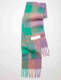 Women Cashmere Classic Plaid Designer Scarves Soft Touch Warm Wraps with Tags Autumn Winter Scarf Long Shawls 35*250cm66+6566