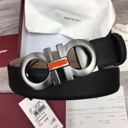 New High Quality Belts Designer Belt Luxury Men Women Genuine Leather Waistband Automatic Belt Classic Gold Silver Black Buckle Available Width 38 cm With Gift Box Be