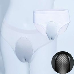 CD TG Men Control Panty Hide JJ Crossdresser Transgender Camel Toe Underwear Fake Vagina Shemale Knicker Gaff