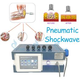 8 Bars Pneumatic Shockwave Physiotherapy Machine for Back Pain Relief Male Erectile Dysfunction Ed Treatment