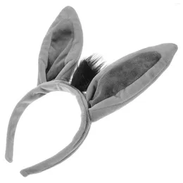 Bandanas Animal Ears Headband Cosplay Donkey Party Dress Up Costume