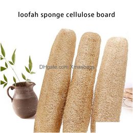 Bath Brushes Sponges Scrubbers Fl Loofah Natural Exfoliating Bio Sponge Cellose Shower Scrub Kitchen Bathroom Inventory Wholesale Dhhgi